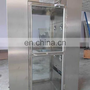 High Quality Double Door Automatic Cleanroom/clean Room Air Shower Stainless Steel Air Shower thumbnail-2