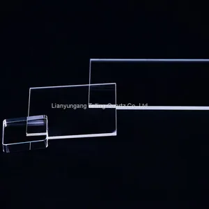 Customized Optical Quartz Plate Suqare Quartz Glass Window Plate Fused Silica Quartz Slice thumbnail-5