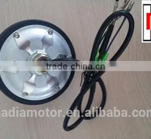 4 Inch Hub Motor With Tire Brushless Hub Motor thumbnail-1