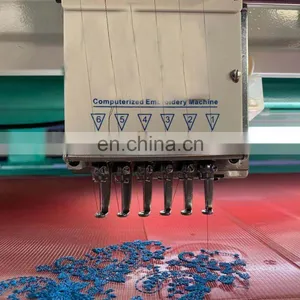 10 Heads High Speed Sequin Computerised Embroidery Machine thumbnail-3