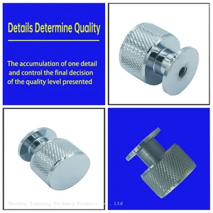 Chrome Plated Dresser Knob Furniture Kitchen Cabinet Knobs thumbnail-3