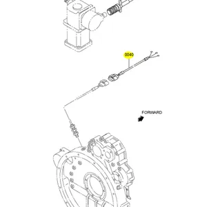 04410-43500 Pick up Cable 04410-32902 04410-29190 F8665-02000 F8665-02100 04410-29100 04410-43500 Suit For Mitsubishi S12R thumbnail-2
