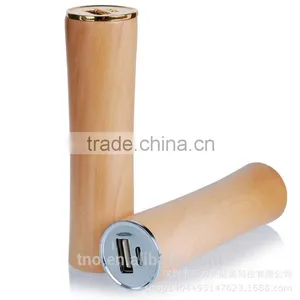 Custom Logo 2600mah Wood Power Bank Rechargeable Power Bank thumbnail-6