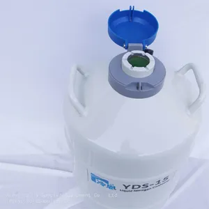 Portable Low-Temperature Freezing 15 Liter Liquid Nitrogen Tank for Precision Experiments thumbnail-5