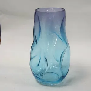 Glass Jar Glass Candle Holder Glass Vase Mosaic Vase thumbnail-4