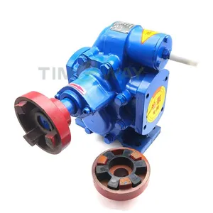 KCB 200 Stainless Steel Insulated Gear Oil Pump With 4kw Motor Oil Transfer Pump Cast Iron Open Valve and Mechanical Seal thumbnail-2