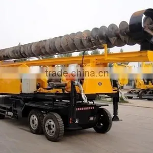 Crawler and Trailer Available ! HF-360 Water Well Auger Drill thumbnail-1