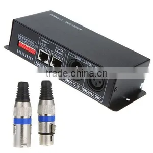 RGB LED DMX Decoder/RGB DMX512 LED Decoder Controller/RGB DMX Decoder thumbnail-2