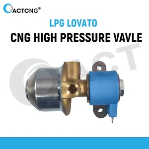Sturdy Brass LPG Lo High Pressure Solenoid Valve for Gas Cylinder thumbnail-3