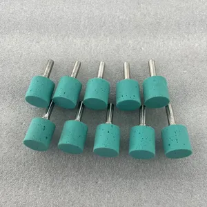 Kemei Polyurethane Foam Grinding Head for Removing Tool Marks and Wire Drawing on Aluminum Alloy and Stainless Steel Metals, Cnc Polishing Grinding Head thumbnail-1