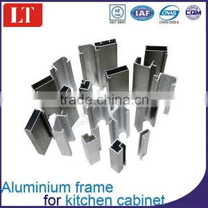 Aluminium Doors and Window Section Profile for Kitchen Cabinet thumbnail-1