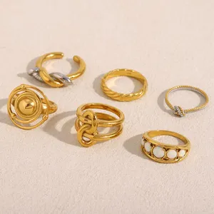 Custom 304 Stainless Steel Ring 1.5mm Thickness Mirror Polish for Jewelry Wholesale Supplier Low MOQ thumbnail-4