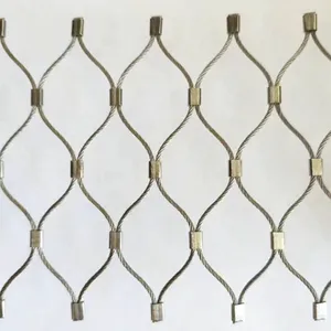 Stainless Steel Animal Barrier Netting 304 2.0mm Wire Welded Mesh 50x100mm Panel thumbnail-2