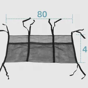 Mesh Shoe Bag for Home Trampoline, Keeps Shoes Organized, Perfect for Backyard or Playroom thumbnail-1
