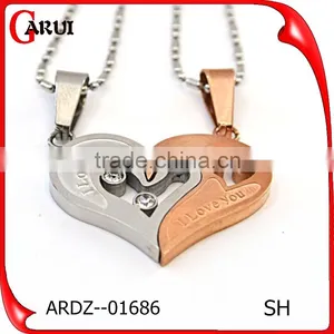 New Products 2016 Mothers Day Gifts Stainless Steel Pendant Pink thumbnail-3