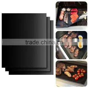 100% Non-Stick & Reusable BBQ Grill Mat, 13"X15" PTFE Coated and Easy Clean Fabric, for Grill, Oven or Microware thumbnail-2