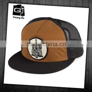 Custom Wholesale Plain Trucker Cap Mesh Cap With Embroidery Logo thumbnail-1