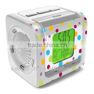 Synchronised Projector Alarm Clock Radio With LCD Display thumbnail-6