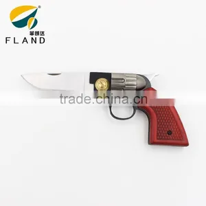 2015 New Arrival Wooden Handle Stainless Steel Folding Pocket Knife thumbnail-1