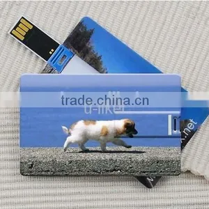 Cheapest 1GB Capacity Business Card Custom Printing Promotional Usb Flash Drive Wholesale With Holesale Package thumbnail-5