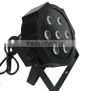 90v-240v Dmx512 8ch Rgbw Led Par64, 7x10w Led Par64 for Show thumbnail-1