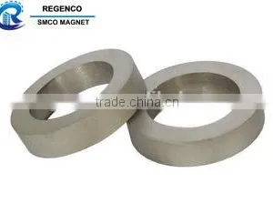 High Intensity Sintered Sm2Co17 Permanent SmCo Magnets Ring With Nickel Coating thumbnail-1