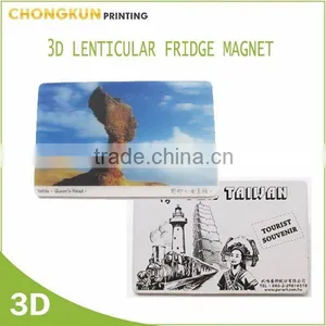 Custom Promotional Tourist Souvenir Square Magnets, 3D Lenticular Fridge Magnet Wholesale thumbnail-1