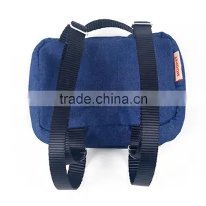 New Design Lovely Dog Denim Backpack, Outdoor Dog Carrier Bag Quality Choice thumbnail-2