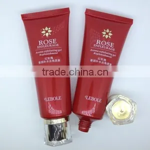Exquisite Red Tube for Natural Sunscreen Cream Packaging With Five Starts Cap thumbnail-2
