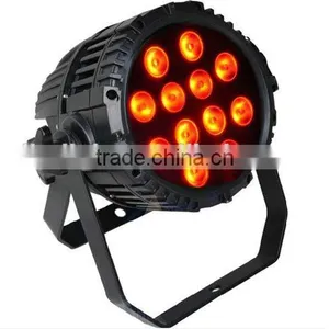 12x15w 5 in 1 Waterproof Outdoor RGBWA LED Par Can DMX512 RGB Stage Disco DJ Lighting Projector thumbnail-4