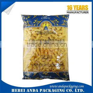 Moisture Proof Flexible Food Grade Pasta Bags Packaging Material/ Pasta Wrapper/ Laminated Plastic Pasta Packaging thumbnail-2