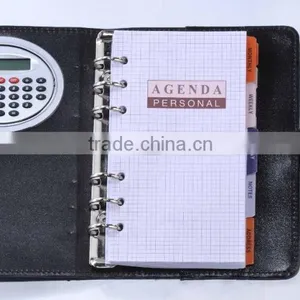Customized Environment Friendly Cover PU Leather Organizer A4 Folder thumbnail-5