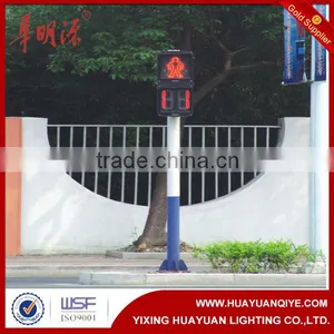 Q235 Steel Light Pole Hot Dip Galvanized Steel Pole for Traffic Light Pole thumbnail-1