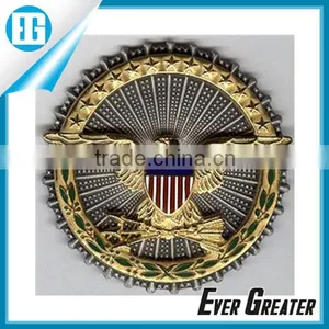 Customized Badge Emblems for Artwork Collection Decoration Emblems Sticekr 3D Metal Car Auto 3D Alloy Badge thumbnail-1
