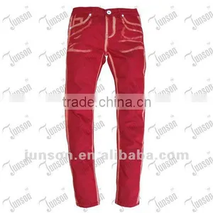 Lady's Colour Denim Jeans thumbnail-1