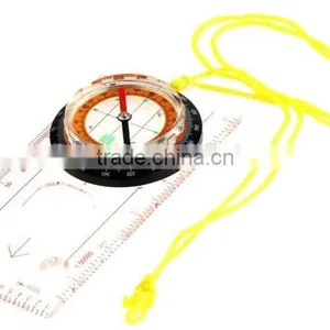 Outdoor Camping Baseplate Map Compass With Ruler and Magnifier Quality Choice thumbnail-2