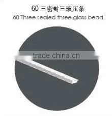 60 Three Sealed Three Glass Bead thumbnail-1