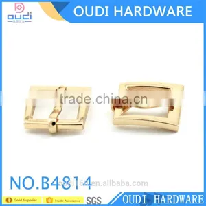 SGS Zinc Alloy Light Gold Shoe Buckles Shoe Decoration Accessories Metal Shoe Buckle Parts Quality Choice thumbnail-3