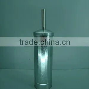 Galvanized Bathroom Brush Holder Toilet Brush Holder in Plastic thumbnail-2