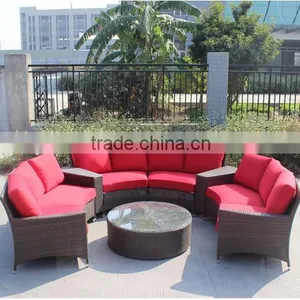 Modern Hotel Designer Big Round Sofa thumbnail-2