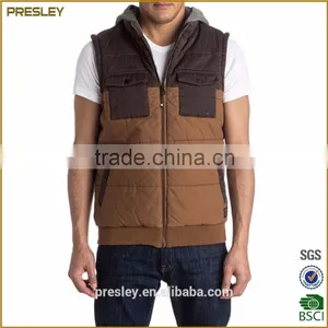 Light Foldable Color Outdoor Man Jacket Winter Wear 100% Polyester Down Padded Jacket Garment Custom Jacket With Hood thumbnail-5