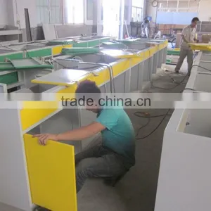 Latest Steel Wood Laboratory Side Table/side Benches /lab Furniture thumbnail-6