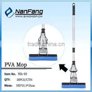 Telescopic Curved Handle Pva Sponge Mop YKA-03 thumbnail-1