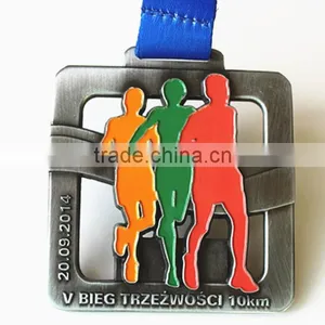Custom Sport Marathon Memorial Medal, thumbnail-2
