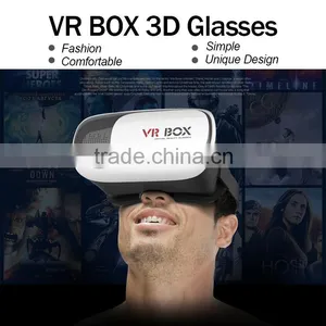 2016 Trending Products Consumer Electronics Cardboard VR BOX 3D Glasses With Bluetooth Remote Conrol thumbnail-5
