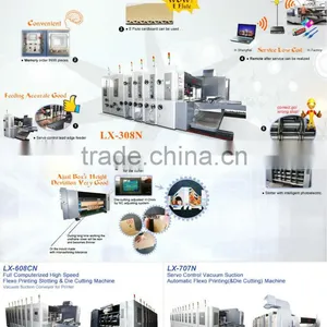 GIGA LX308N Automatic Corrugated Cardboard Carton Box Making And Printing Machine thumbnail-6