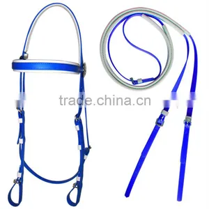 Soft PVC Webbing Horse Bridle and Halter thumbnail-1