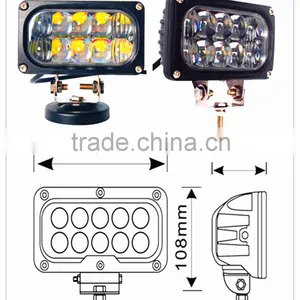 30w Spot Led Work Light High Waterproof Rate IP67 Super Bright for Off-Road /4WD /4x4 Jee-p/ Cabin/UTE/SUV/ATV/Truck/Car/Boat thumbnail-1