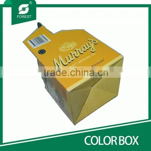 BEVERAGE INDUSTRY HIGH QUALITY KRAFT PAPER COLOR BOXES FOR 4 PACKING BOTTLE JUICE thumbnail-3