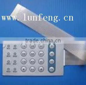 None Tactile Membrane Switch With Metal Domes Inside thumbnail-1